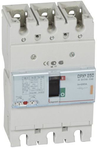 Выключатель автоматический в литом корпусе Legrand DPX3 250 3п 250А 25кА картинка